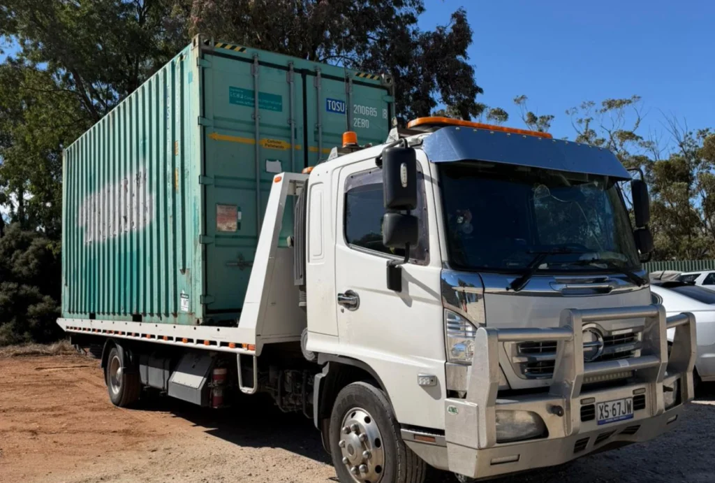 Container towing