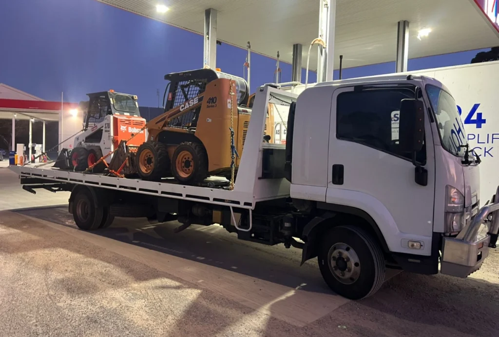 Machinery towing
